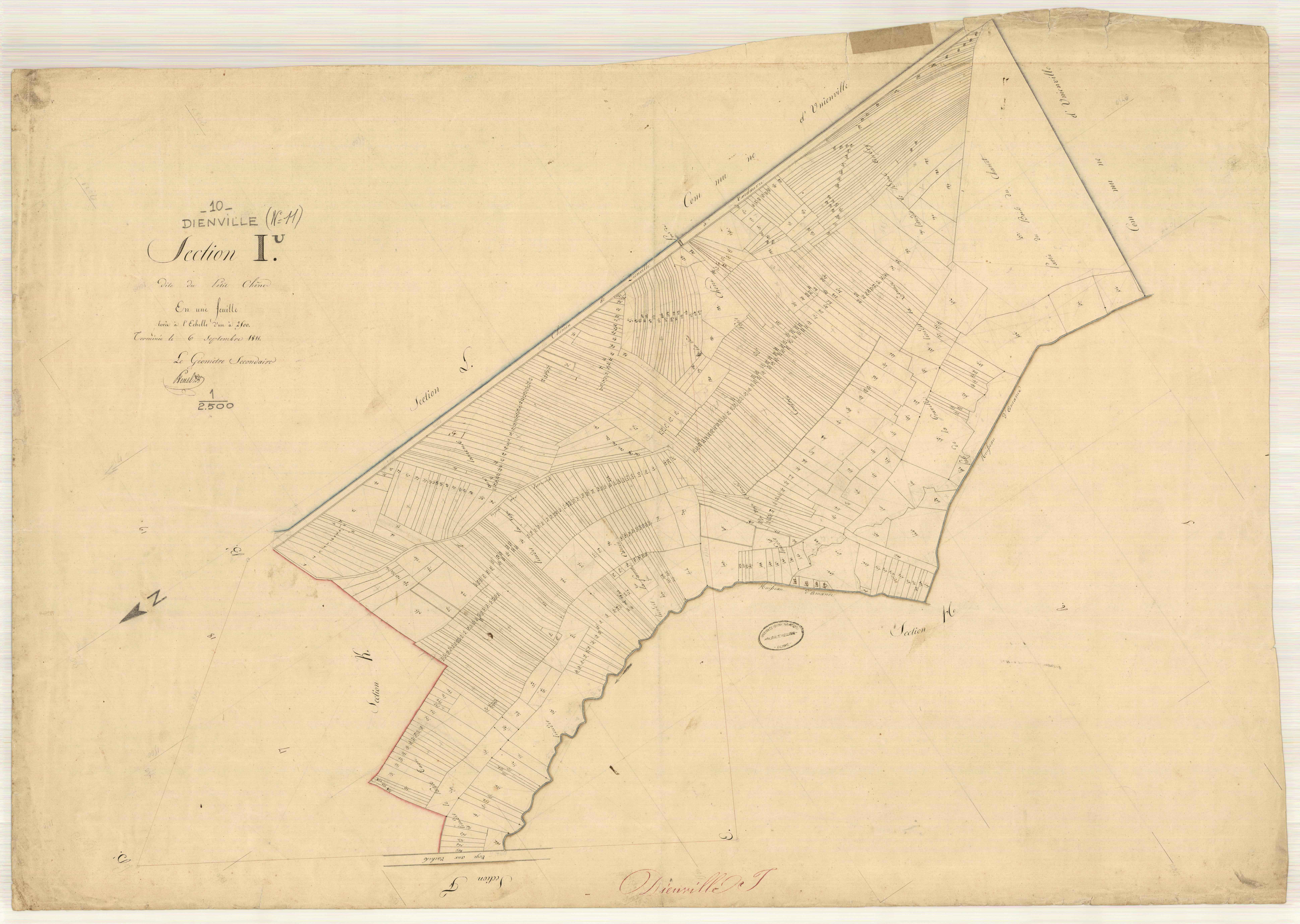 Dienville, section I dite du petit chêne