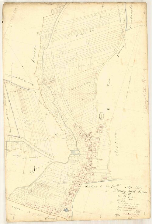 Dierrey-Saint-Julien, section B dite des forges, feuille n° 1, parcelles n° 1-468