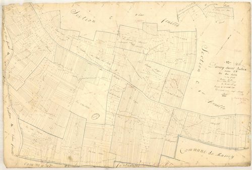 Dierrey-Saint-Julien, section C dite des chaillots, feuille n° 2, parcelles n° 374-1485