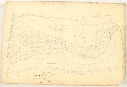 Dierrey-Saint-Julien, section E dite de Bouzanne, feuille n° 7, parcelles n° 1960-2403