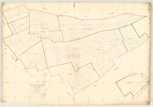 Dierrey-Saint-Pierre, section D dite de Boury, feuille n° 2, parcelles n° 293-897