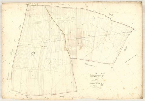Dierrey-Saint-Pierre, section D dite de Boury, feuille n° 3, parcelles n° 898-1286