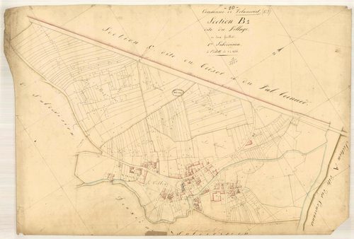 Dolancourt, section B dite du village, feuille n° 1