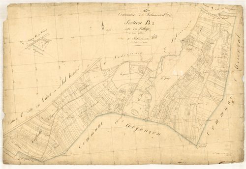 Dolancourt, section B dite du village, feuille n° 2