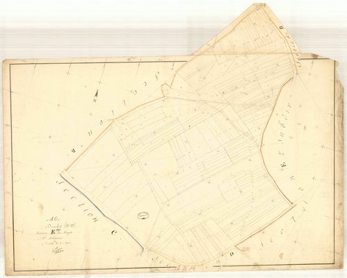 Dosches, section E dite des Margots, feuille n° 1