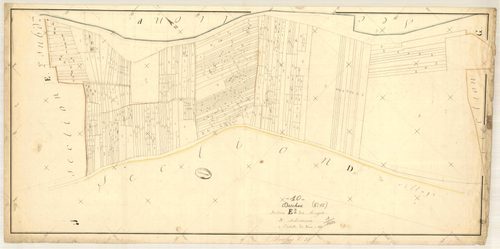 Dosches, section E dite des Margots, feuille n° 3