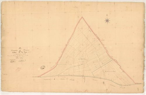 Dosnon, section A dite des Fes, feuille n° 7, parcelles n° 1711-1816