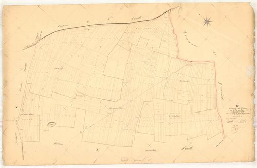 Dosnon, section E dite des Noues Lefevre, feuille n° 1, parcelles n° 1-281