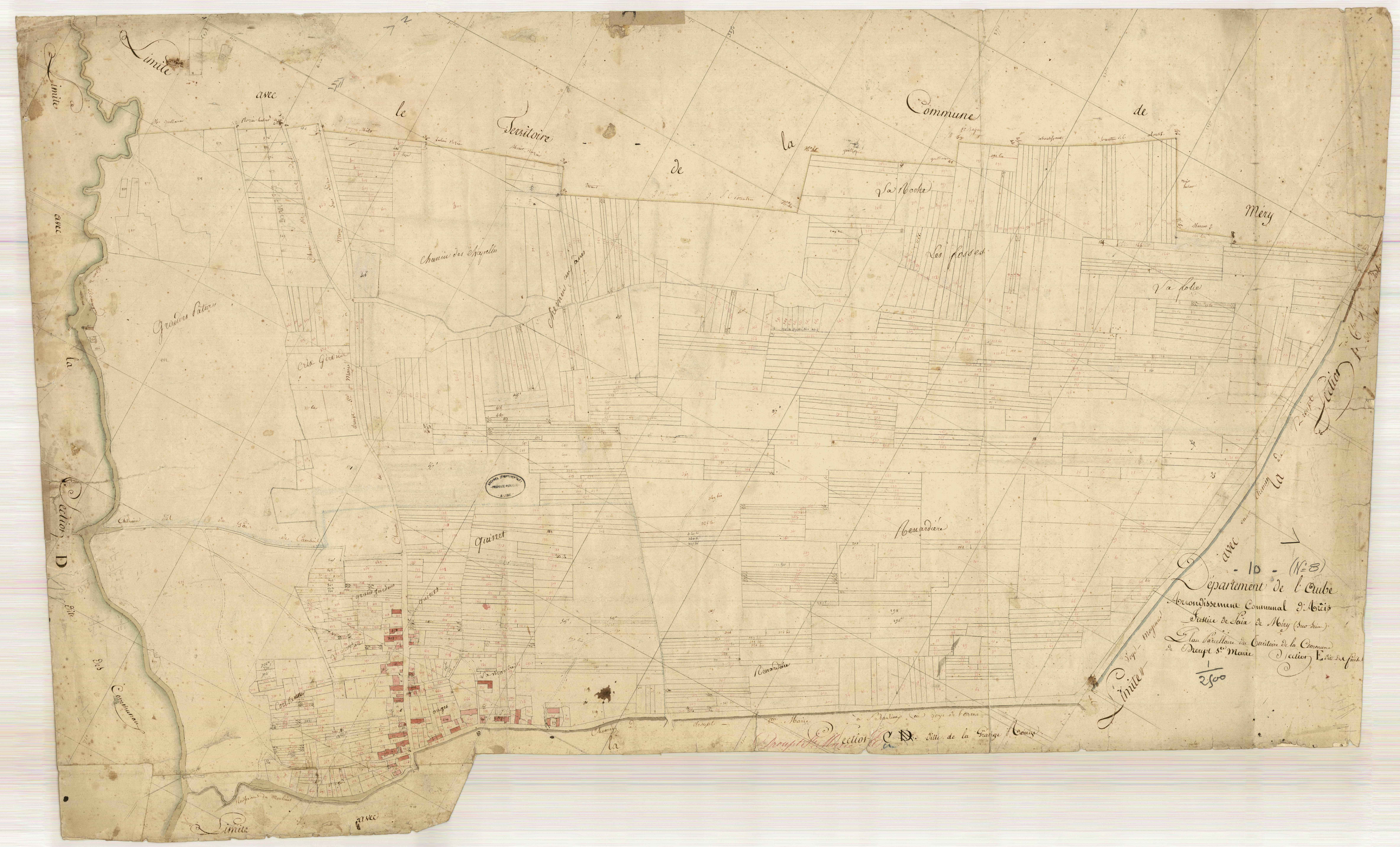 Droupt-Sainte-Marie, section E dite des fauses