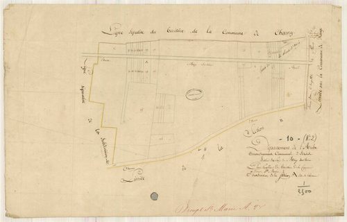 Droupt-Sainte-Marie, section A dite de Chavanne, feuille n° 1