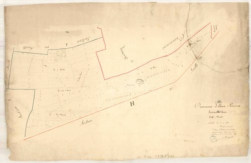 Eaux-Puiseaux, section A dite d'Eaux, feuille n° 2