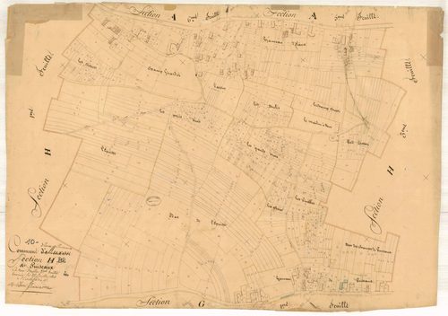 Eaux-Puiseaux, section B, feuille n° 2