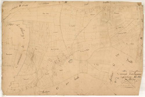 Eaux-Puiseaux, section C, feuille n° 1