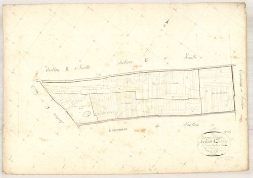 Echemines, section C dite de la côte, feuille n° 1