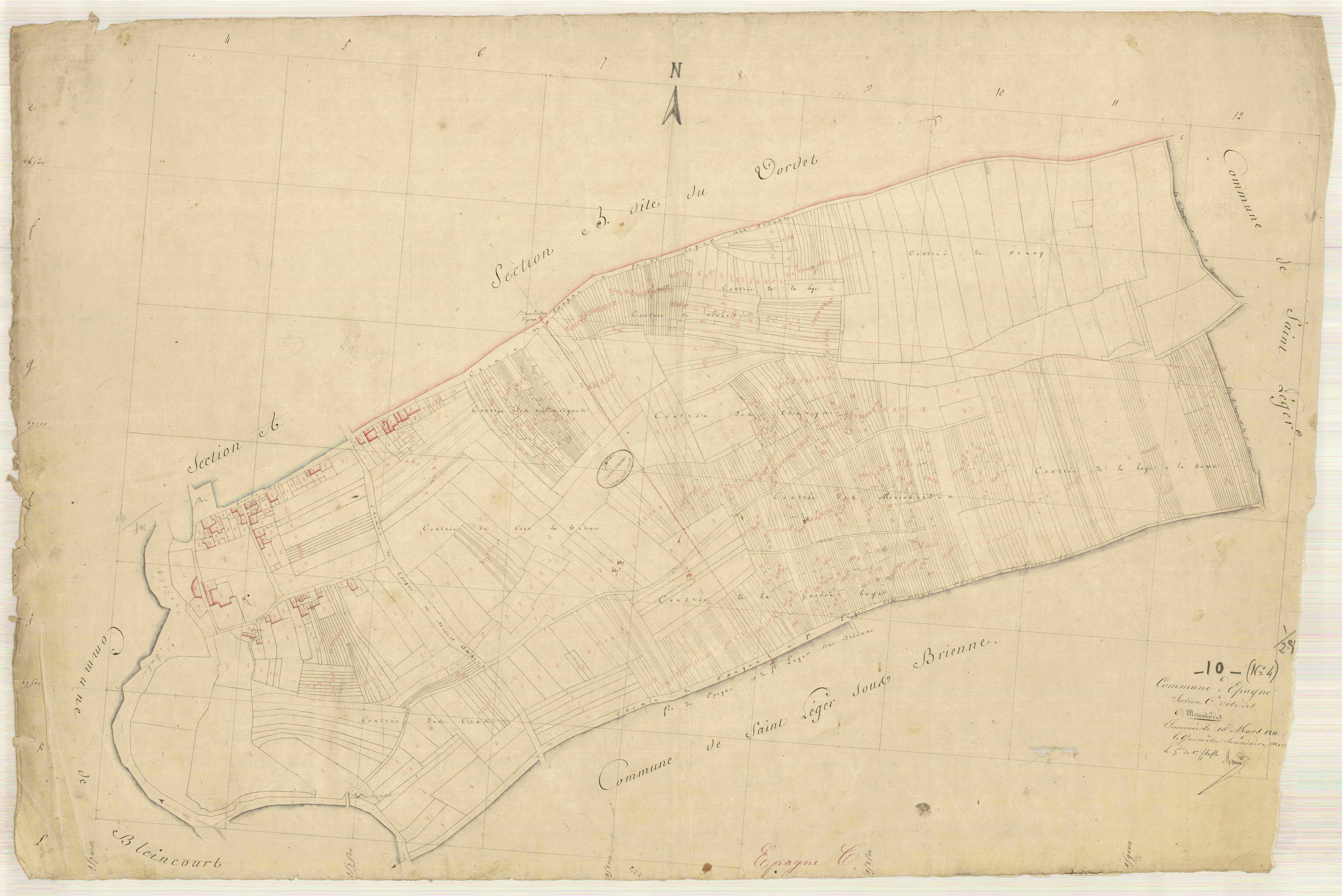 Epagne, section C dite des Moremberdes