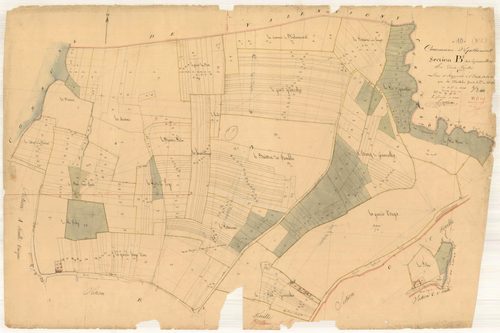 Epothémont, section B dite des graverolles, feuille n° 1, parcelles n° 1-338