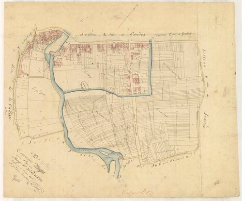 Essoyes, section F dite de la Mèze, feuille n° 1