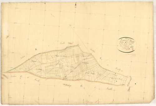 Etourvy, section A dite des herbues, feuille n° 2