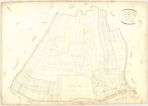 Etourvy, section B dite de Montot, feuille n° 2