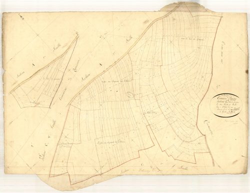 Etourvy, section C dite de Dinchien, feuille n° 1