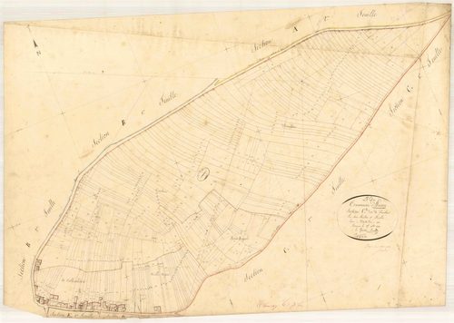 Etourvy, section C dite de Dinchien, feuille n° 3