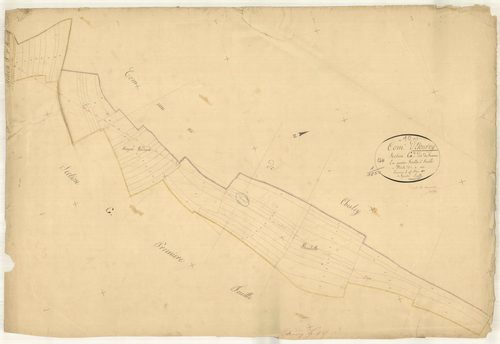Etourvy, section G dite du fourneau, feuille n° 4