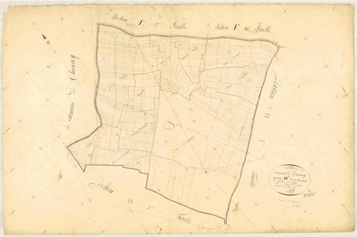 Etourvy, section H dite de Binanté, feuille n° 1