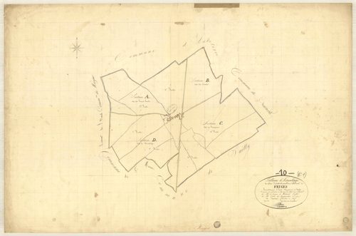 Feuges, tableau d'assemblage