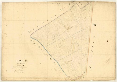Feuges, section A dite des Grands Barils, feuille n° 2