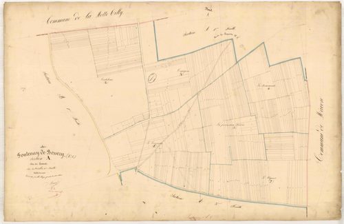 Fontenay-de-Bossery, section A dite du Levant, feuille n° 2