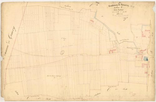 Fontenay-de-Bossery, section C dite du Couchant, feuille n° 2