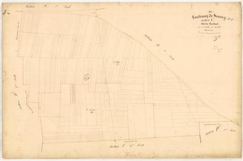 Fontenay-de-Bossery, section C dite du Couchant, feuille n° 3
