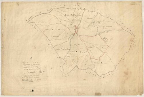 Fontette, tableau d'assemblage