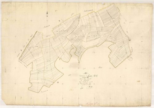 Fontette, section E dite de Saint Gengoult, feuille n° 2