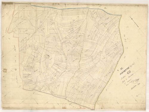 Fontette, section G dite de Marivaux, feuille n° 2