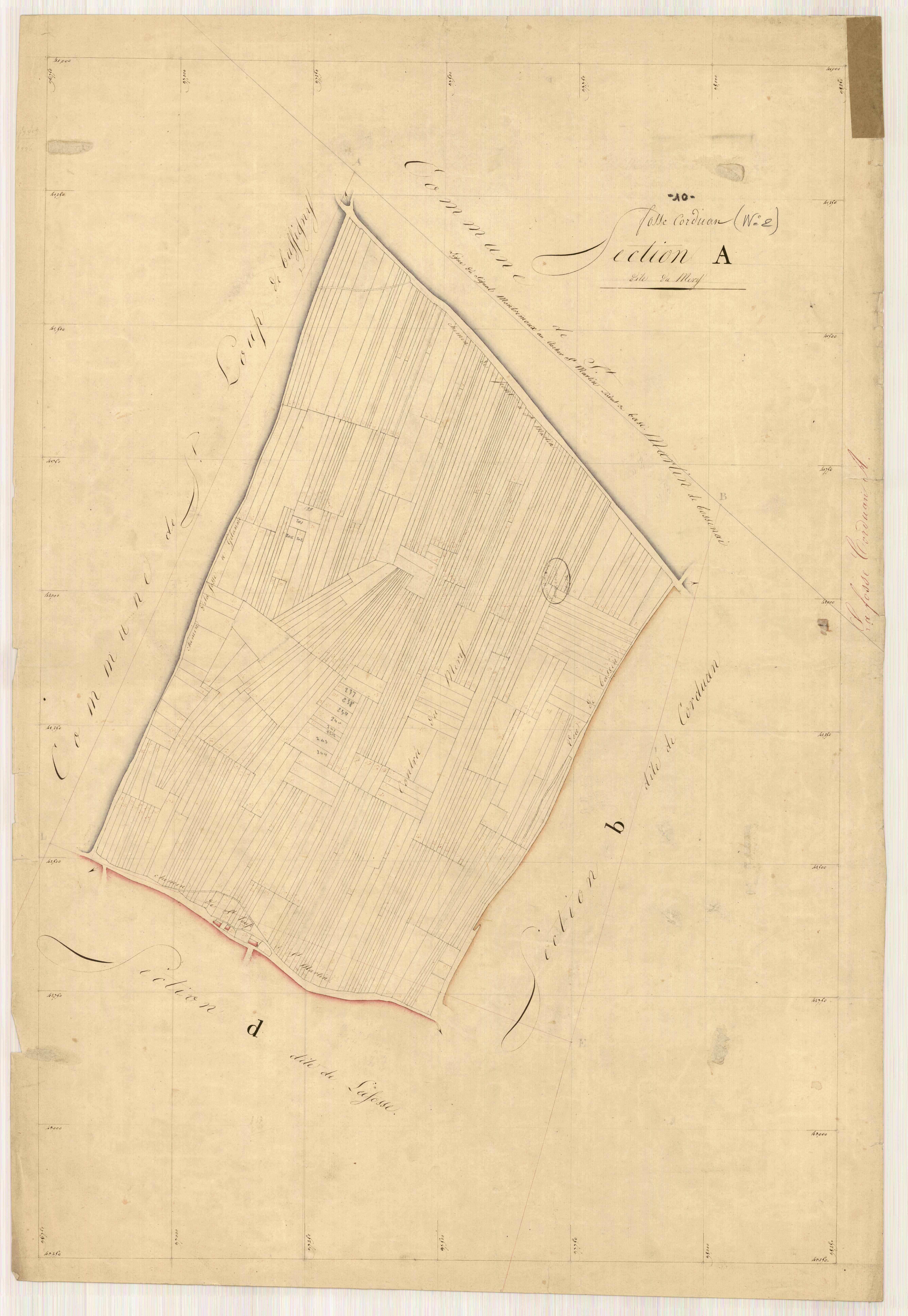 La Fosse-Corduan, section A dite du Mery