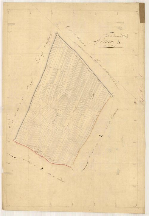 La Fosse-Corduan, section A dite du Mery
