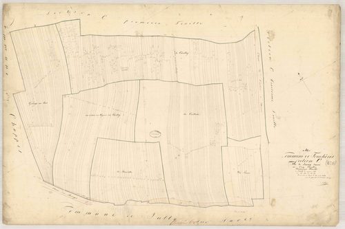 Fouchères, section C dite de Champs Sauvé, feuille n° 2, parcelles n° 376-781