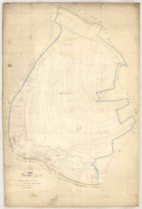 Fravaux, section A dite du Bois du Clos, feuille n° 2