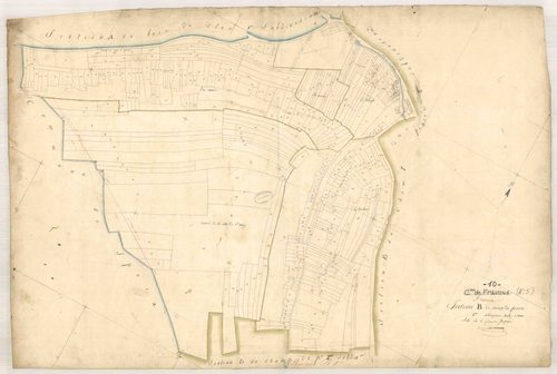 Fravaux, section B dite du Champ-de-Pierre, feuille n° 1