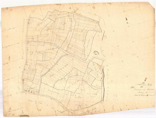 Géraudot, section B dite de Musseputain, feuille n° 1