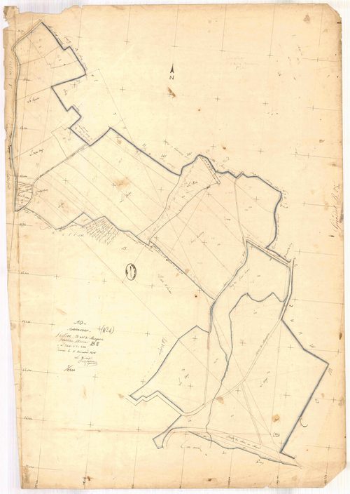Géraudot, section B dite de Musseputain, feuille n° 2
