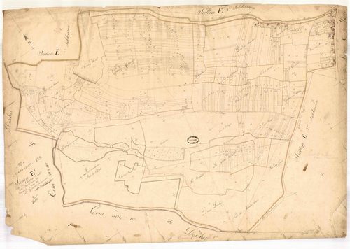 Géraudot, section E dite du Chateau, feuille n° 1