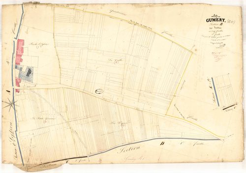 Gumery, section B dite des Sentiers, feuille n° 5