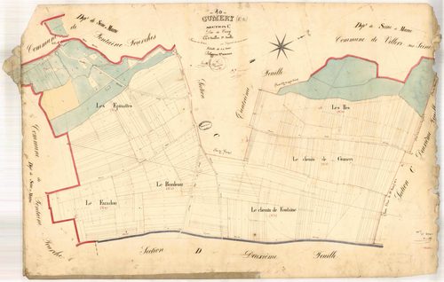 Gumery, section C dite de Cercy, feuille n° 3
