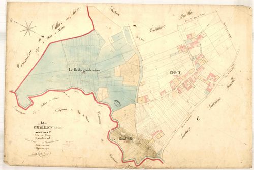 Gumery, section C dite de Cercy, feuille n° 4