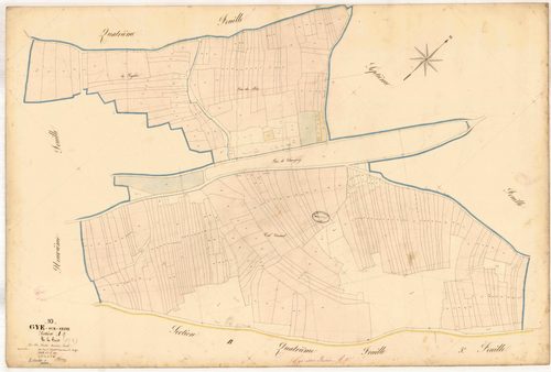 Gyé-sur-Seine, section A dite de la forêt, feuille n° 8, parcelles n°1137-1383