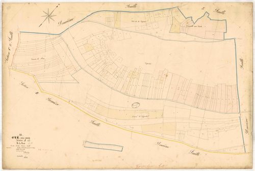 Gyé-sur-Seine, section A dite de la forêt, feuille n° 10, parcelles n°1589-1784