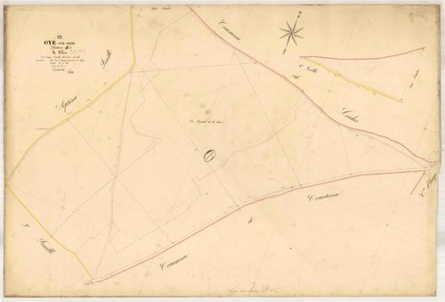 Gyé-sur-Seine, section B dite de Villers, feuille n° 8, parcelles n°946-947