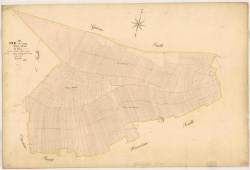 Gyé-sur-Seine, section B dite de Villers, feuille n° 10, parcelles n°949-1167